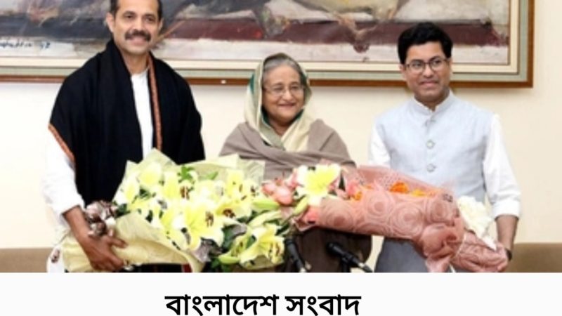 তাপস-আতিককে শপথ পড়ালেন প্রধানমন্ত্রী