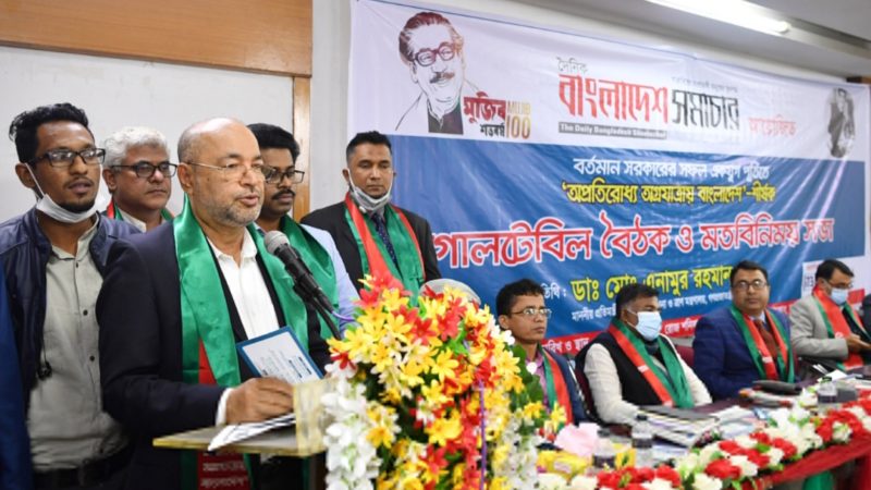 দুর্যোগ ব্যবস্থাপনায় বাংলাদেশ এখন সারা বিশ্বে রোল মডেল- ত্রাণ প্রতিমন্ত্রী