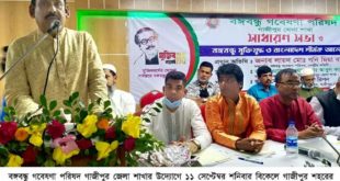 বঙ্গবন্ধু ও তাঁর আদর্শ বাঙালি জাতির সবচেয়ে বড় সম্পদ- লায়ন গনি মিয়া বাবুল